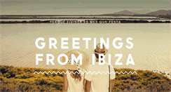 Desktop Screenshot of greetingsfromibiza.com